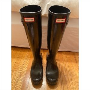 Hunter Women's Original Tall Gloss Rain Boots